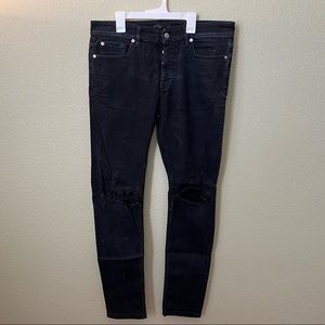 Skinny Black Stretch Denim